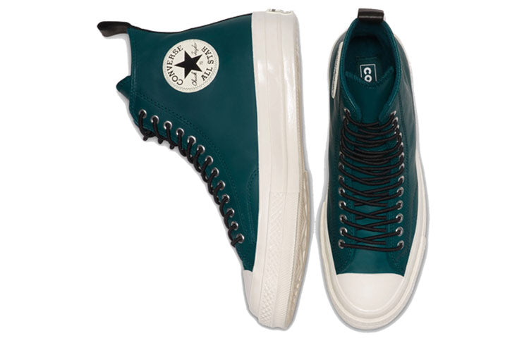 Converse Fleece-Lined Leather Chuck 1970s 'Green White' 166133C