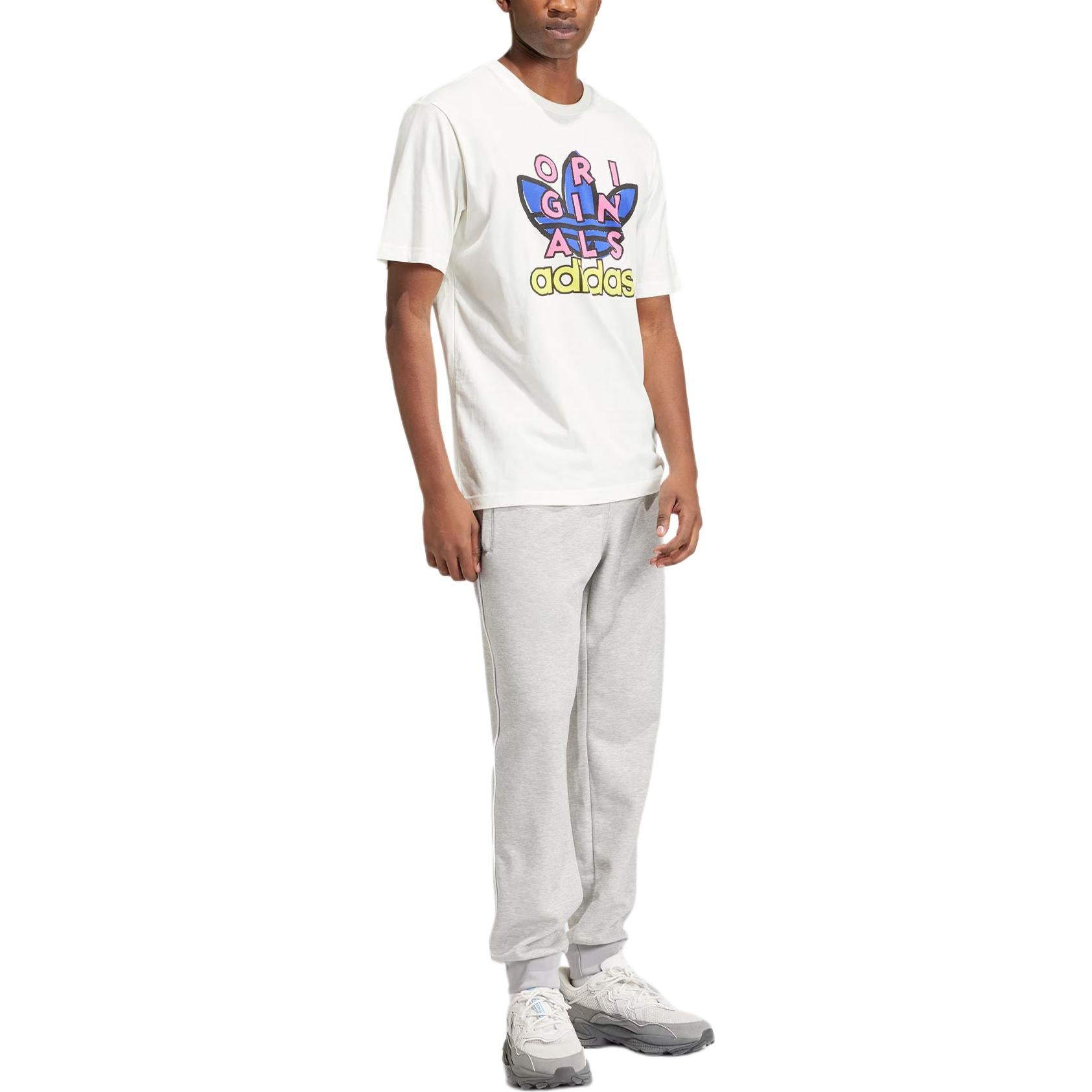 adidas Training Supply T-shirt Asia Sizing 'Off White' IS2911