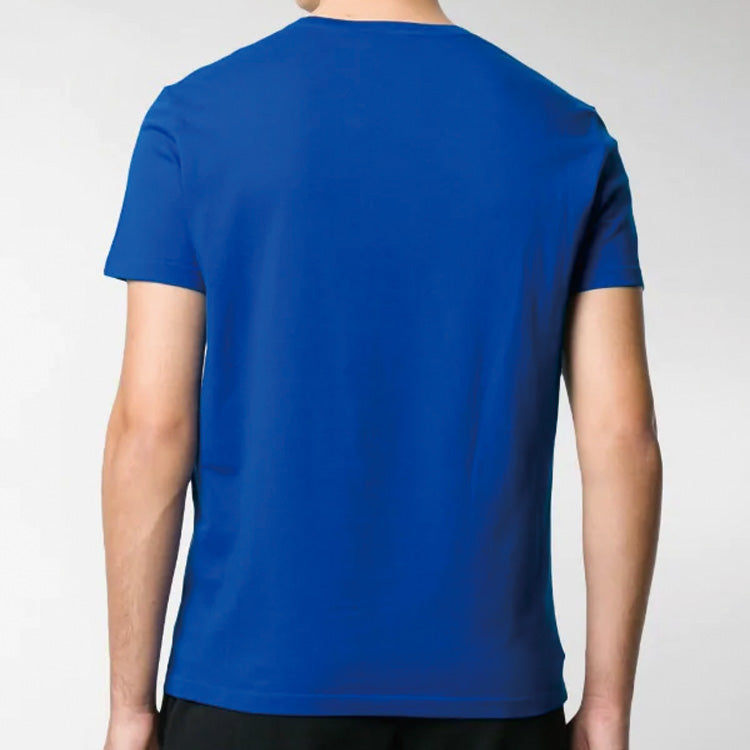 Men's Alexander McQueen Sprayed Skull Blue 595650QOZ600913