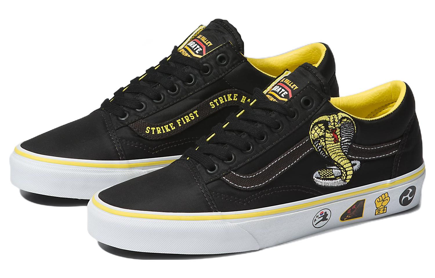 Vans X Cobra Kai Old Skool 'Black' VN0A3WKT05N