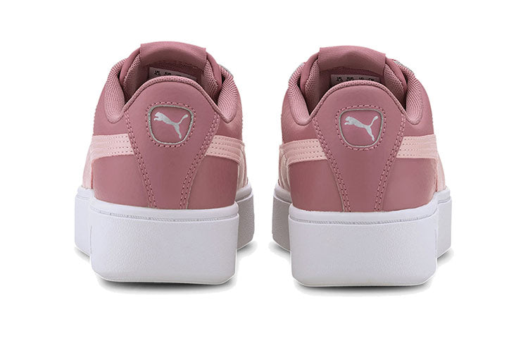 (WMNS) PUMA Vikky Stacked Pink/White 369143-12