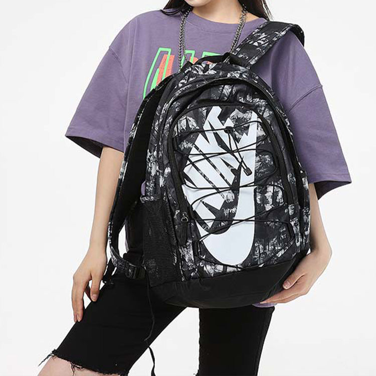 Nike Hayward 2.0 Printed Backpack 'Black White' DA7759-010