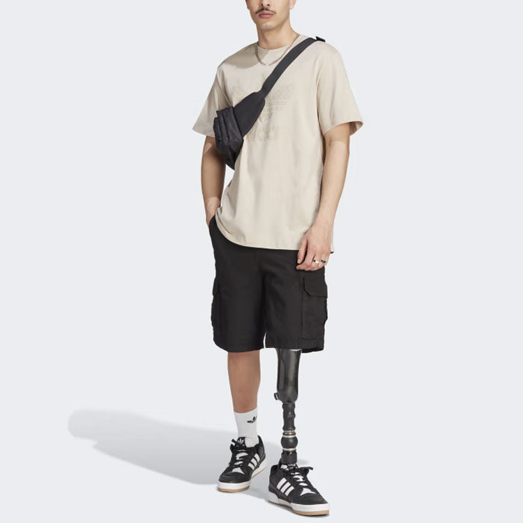 adidas Graphics Monogram Tee 'Wonder Beige' IJ7462
