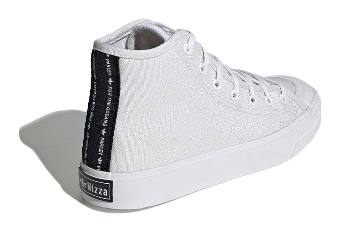 (GS) adidas Nizza Mid 'White Black' GV7926