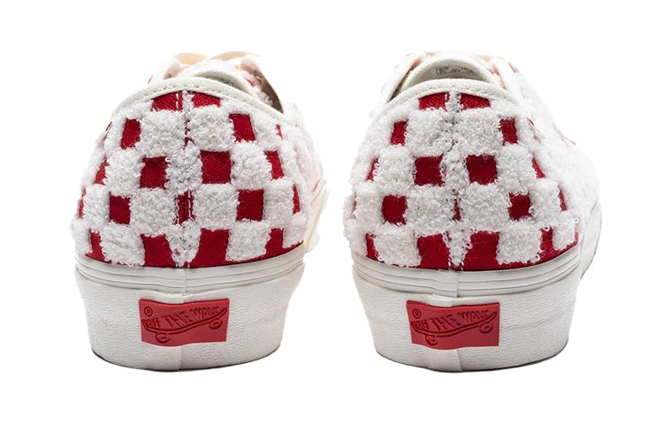 Vans Vault Authentic One-Piece LX Plaid Red/White VN0A5HTG42A