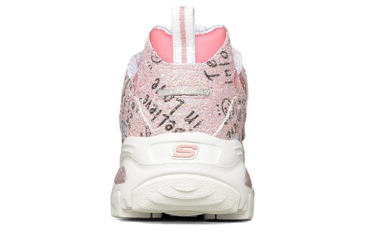 (WMNS) Skechers D'Lites 1.0 Low-Top Running Shoes Pink 149252-PKMT
