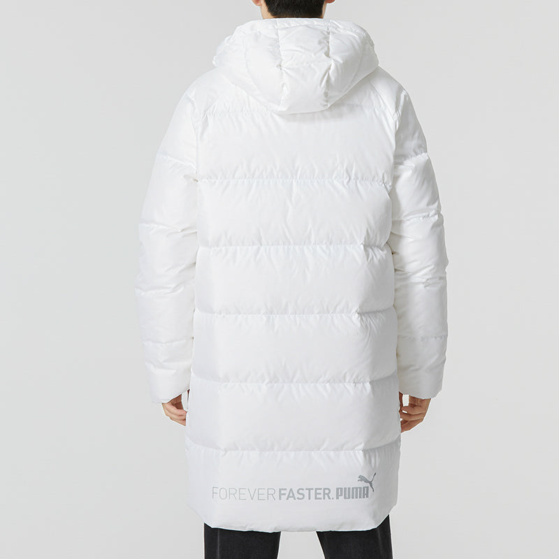 PUMA Das Long Down Jacket 'White' 674641-02