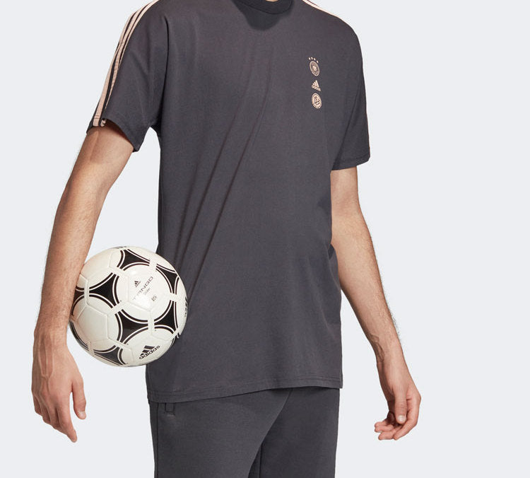 adidas Germany National Team Casual Short Sleeve Black FI1471