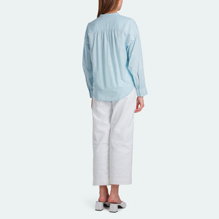 Levis Logo Casual Long Sleeves Shirt Light Blue 85434-0000