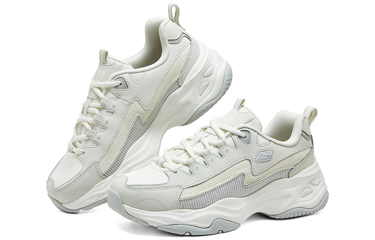 Skechers D'Lites 4.0 Shoes 'White Light Grey' 894286-NTGY