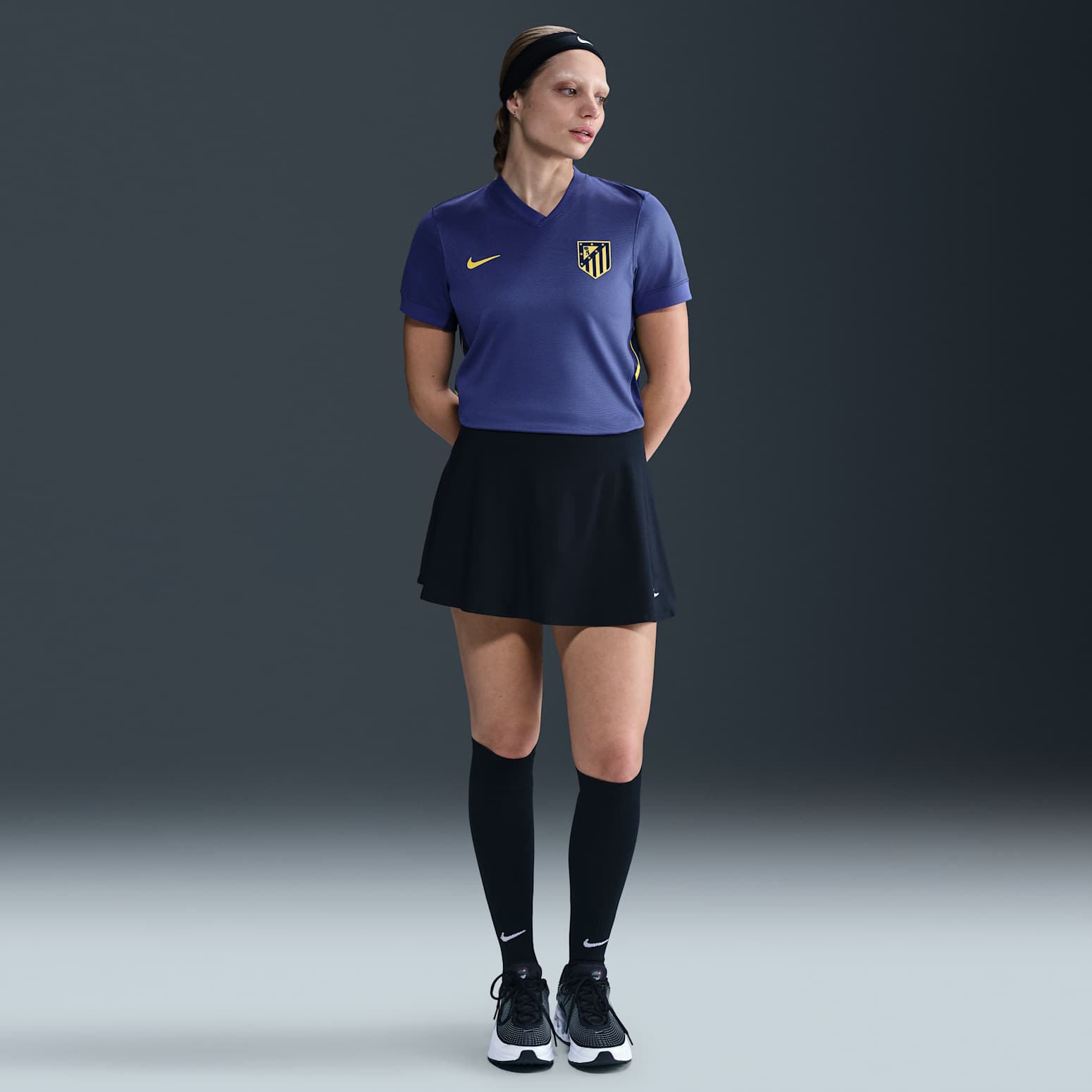 (WMNS) Nike Atletico Madrid 25/26 Stadium Away Jersey 'Purple' HJ5088-424