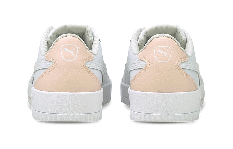 (WMNS) PUMA Carina Crew Casual Shoes White/Pink 374903-09