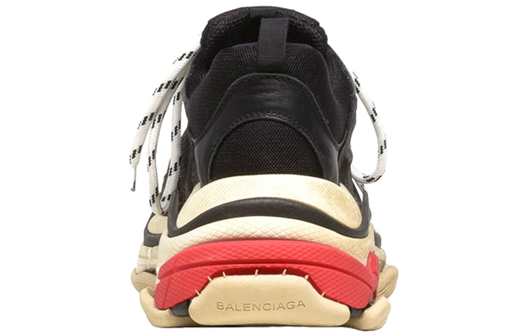 Balenciaga Triple S Sneakers 'Black Double Foam and Mesh' 512175W09O11000
