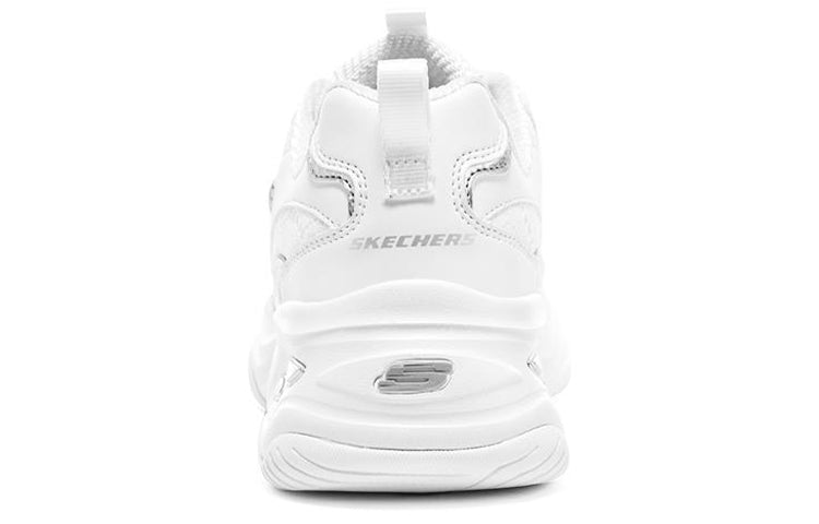 (WMNS) Skechers D'lites 4.0 'White' 896147-WSL