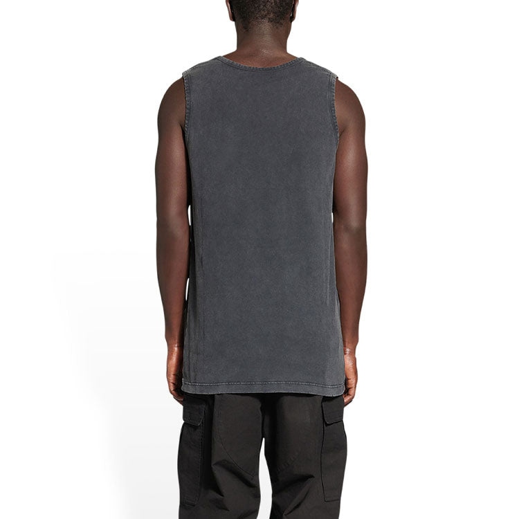 Balenciaga Property Loose Tank Top 'Washed Black' 697880TMVI11055