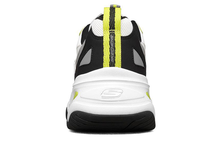 Skechers D LITES 4.0 Low-Dad Shoes White/Black/Grey 237226-WBGY