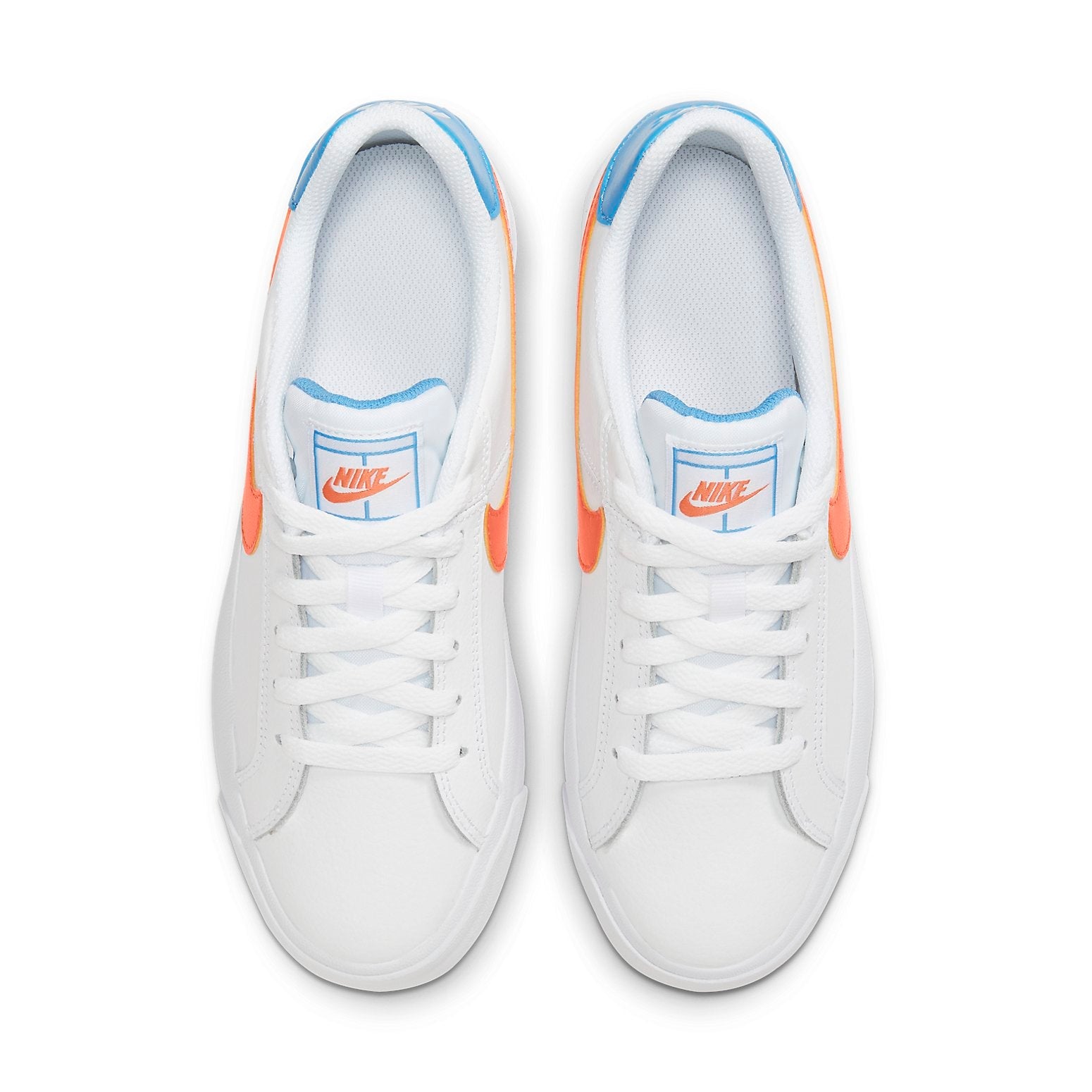(WMNS) Nike Blazer Low 'White Orange' DN4244-181