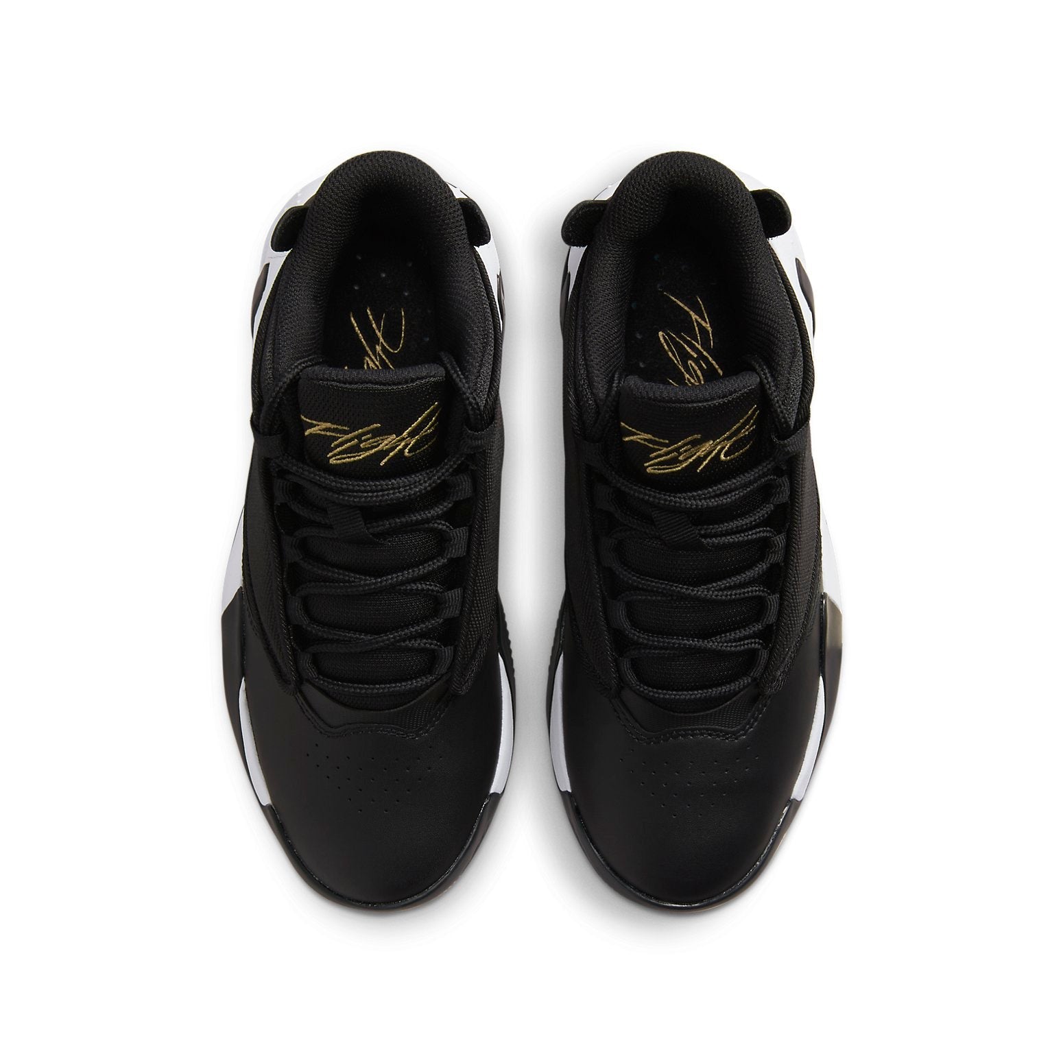 (GS) Air Jordan Max Aura 4 'Black Metallic Gold' DQ8404-071
