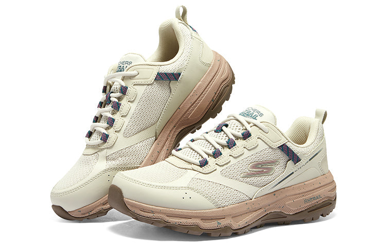 (WMNS) Skechers Go Run Trail Altitude 'White Brown' 128221C-NAT