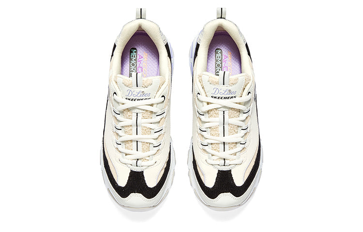 (WMNS) Skechers DLITES 1.0 'Beige Purple' 896148-MLT