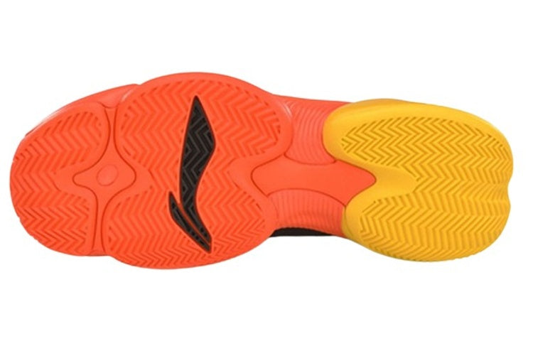 Li-Ning V PLAYOFF High-Top Black/Orange ABAP023-6