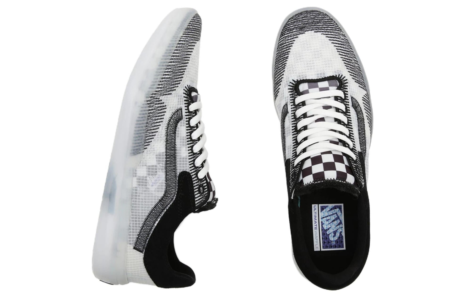 Vans Ultimatewaffle Exp 'White Black' VN0007NJYB2