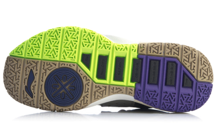 Li-Ning ALL DAY 4 Mid-Top Black/Purple Bige ABPP025-7