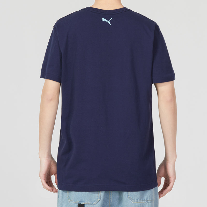 PUMA Graphic Regular T-Shirt 'Navy' 679852-06