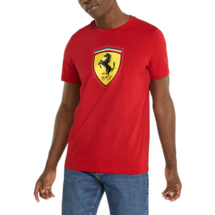 PUMA Scuderia Ferrari Race Colour Shield Tee 'Red' 533753-02