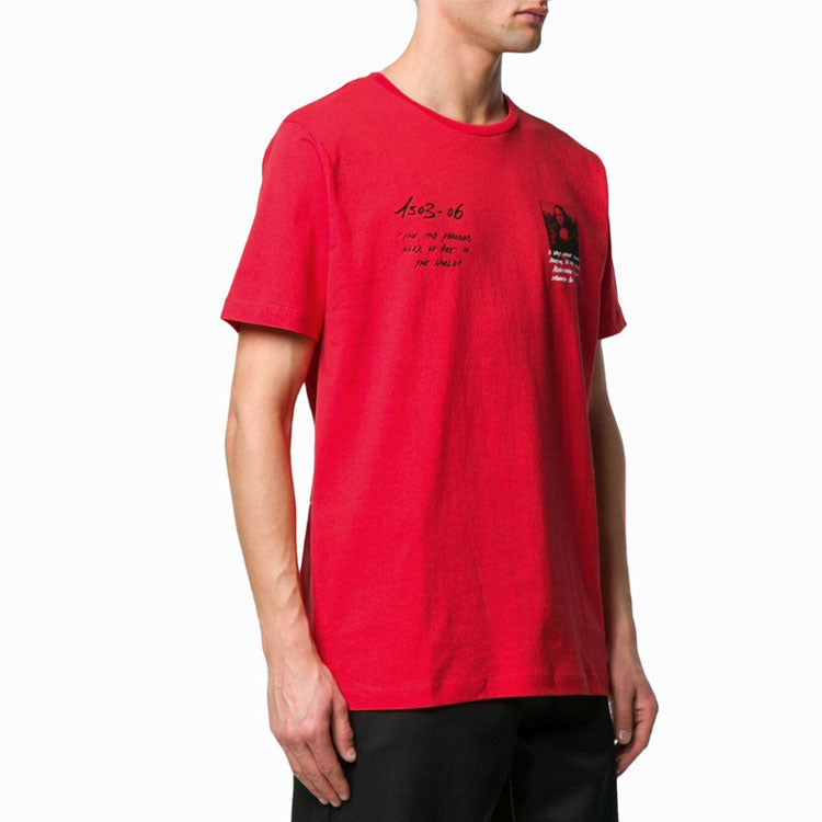 Off-White SS19 Mens Logo Mona Lisa Normal Fit OMAA027S191850052010