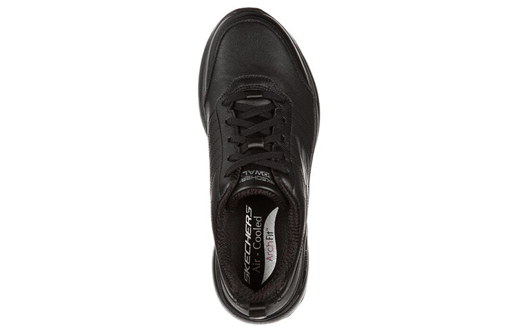 (WMNS) Skechers Go Walk Arch Fit 'Black' 124413-BBK