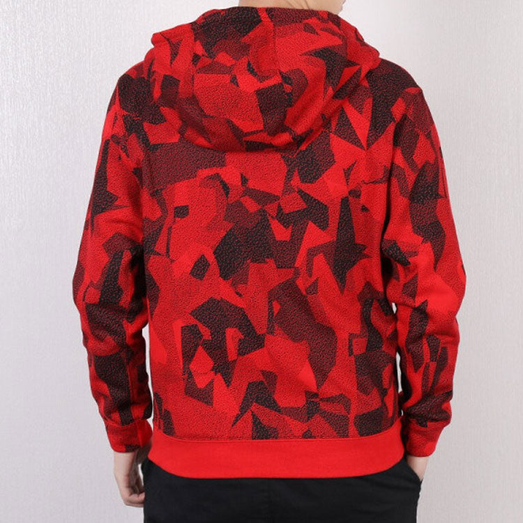 Nike Kyrie Kyrie Irving Basketball Sports Fleece Lined hoodie Jacket Red AJ3386-657