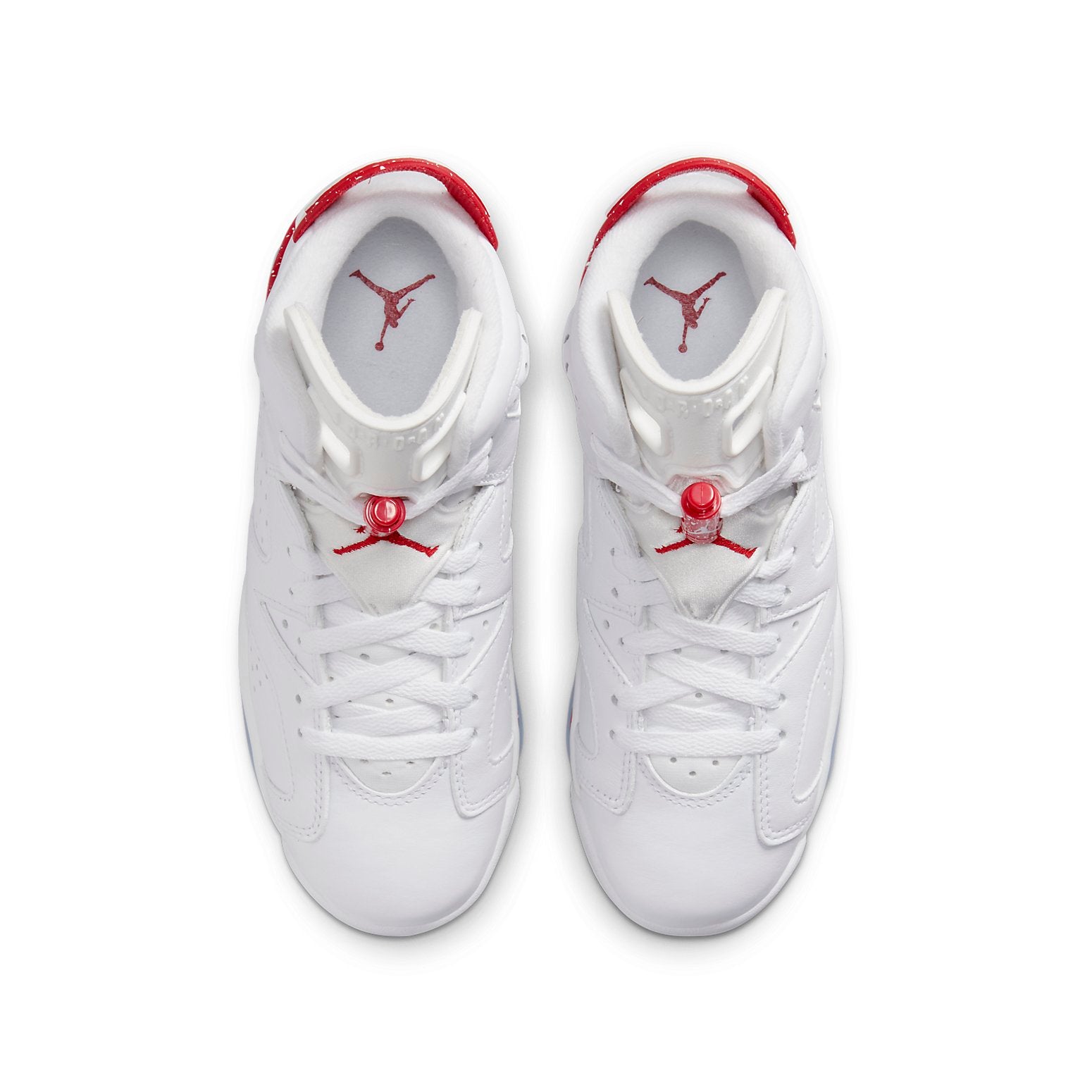 (GS) Air Jordan 6 Retro 'Red Oreo' 384665-162