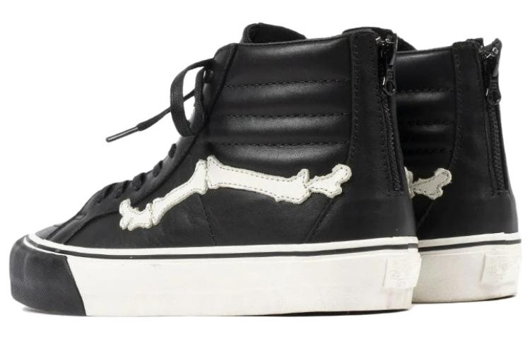 Vans Blends x SK8-HI Reissue Zip LX 'Bones - Black' VN0000SPA17