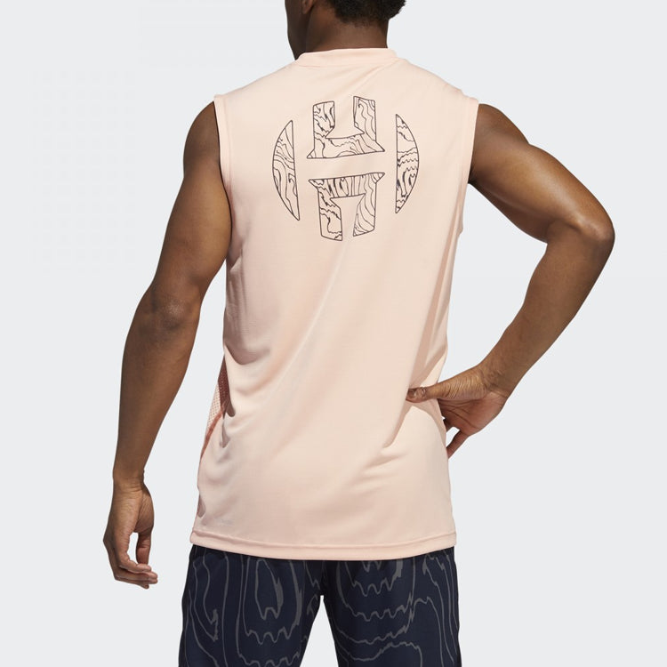 adidas Harden Swagger Breathable Sports Basketball Vest Pink ED5031