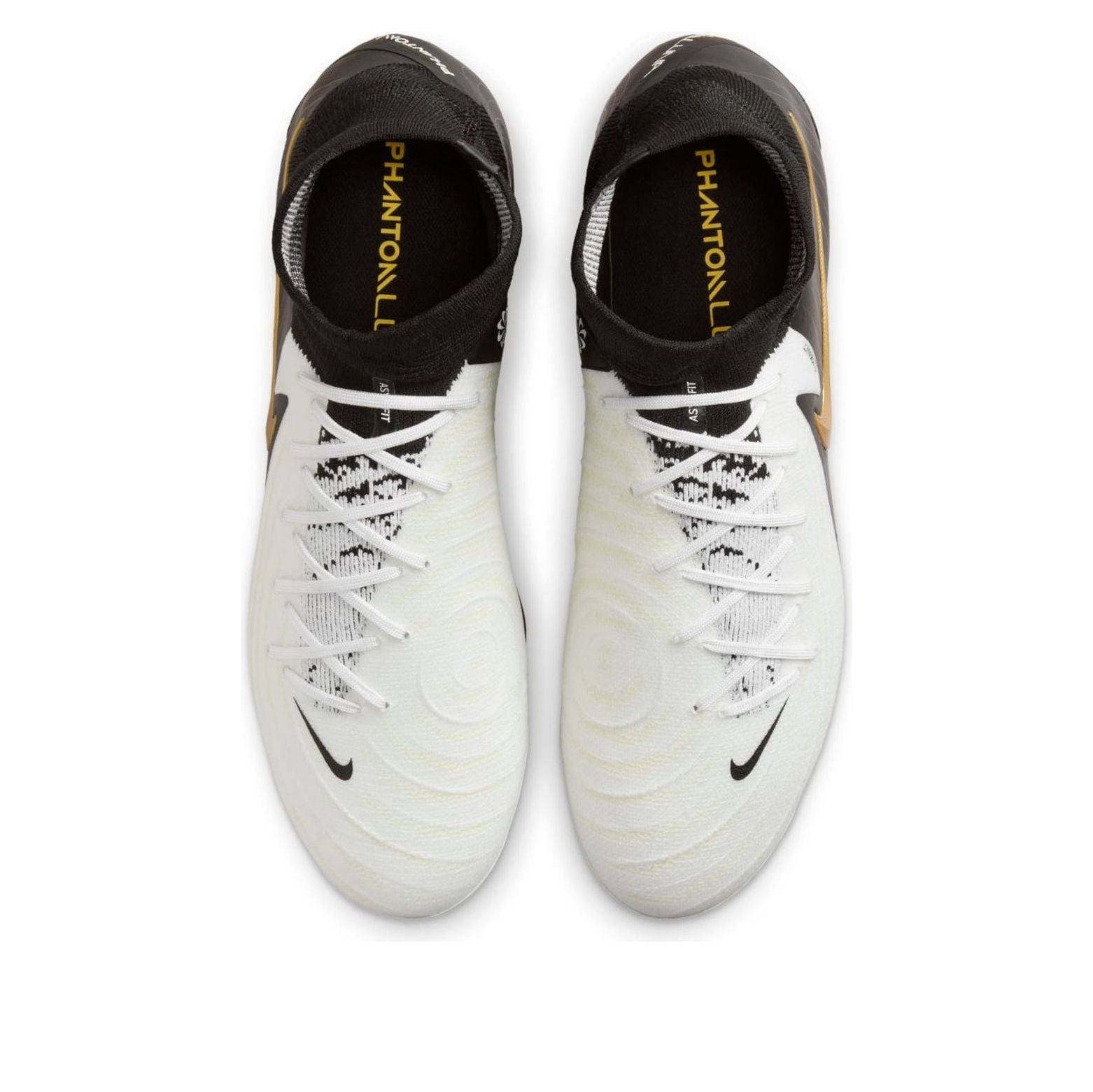 Nike Phantom Luna 2 Pro FG 'White Black Metallic Gold Coin' FJ2575-100