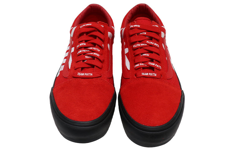 Vans Patta x Old Skool VLT LX 'Mean Eyed Cat - High Risk Red' VN0A4BVF5X8