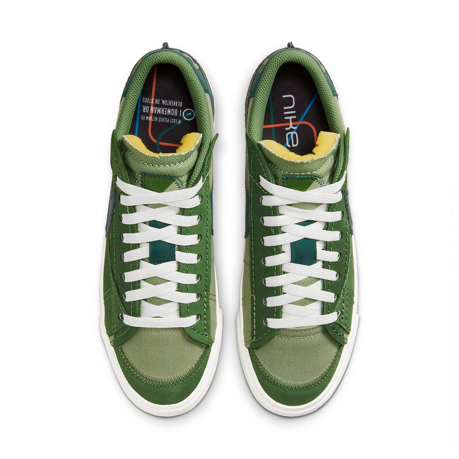 Nike Blazer Low 77 Jumbo 'Oil Green' FJ5468-386