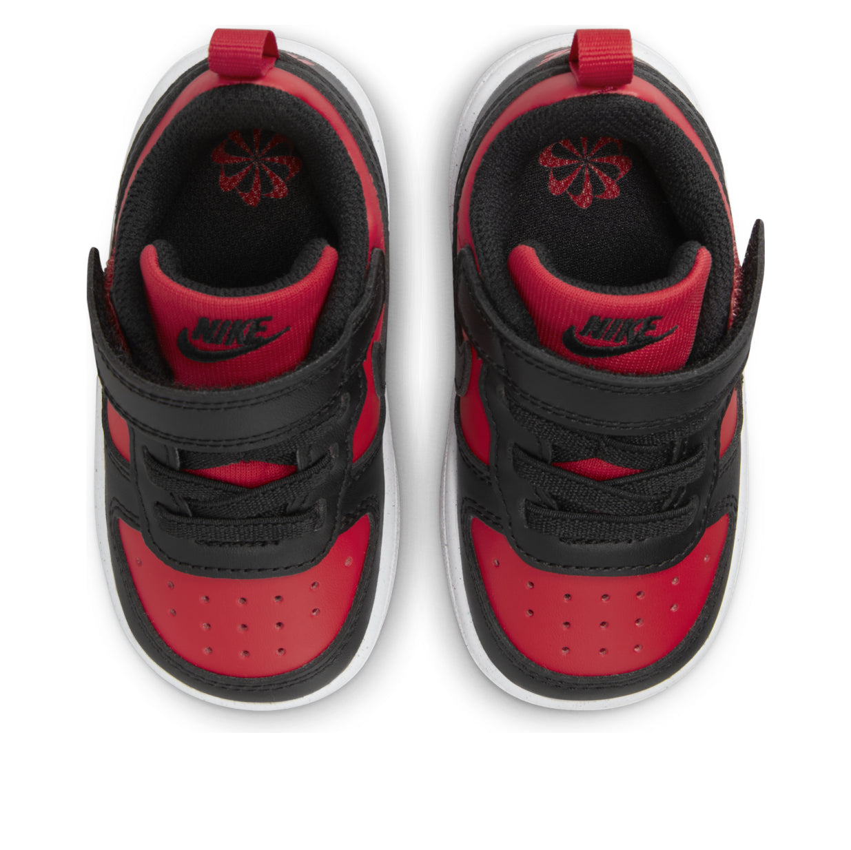 (TD) Nike Court Borough Low Recraft 'Black University Red' DV5458-600