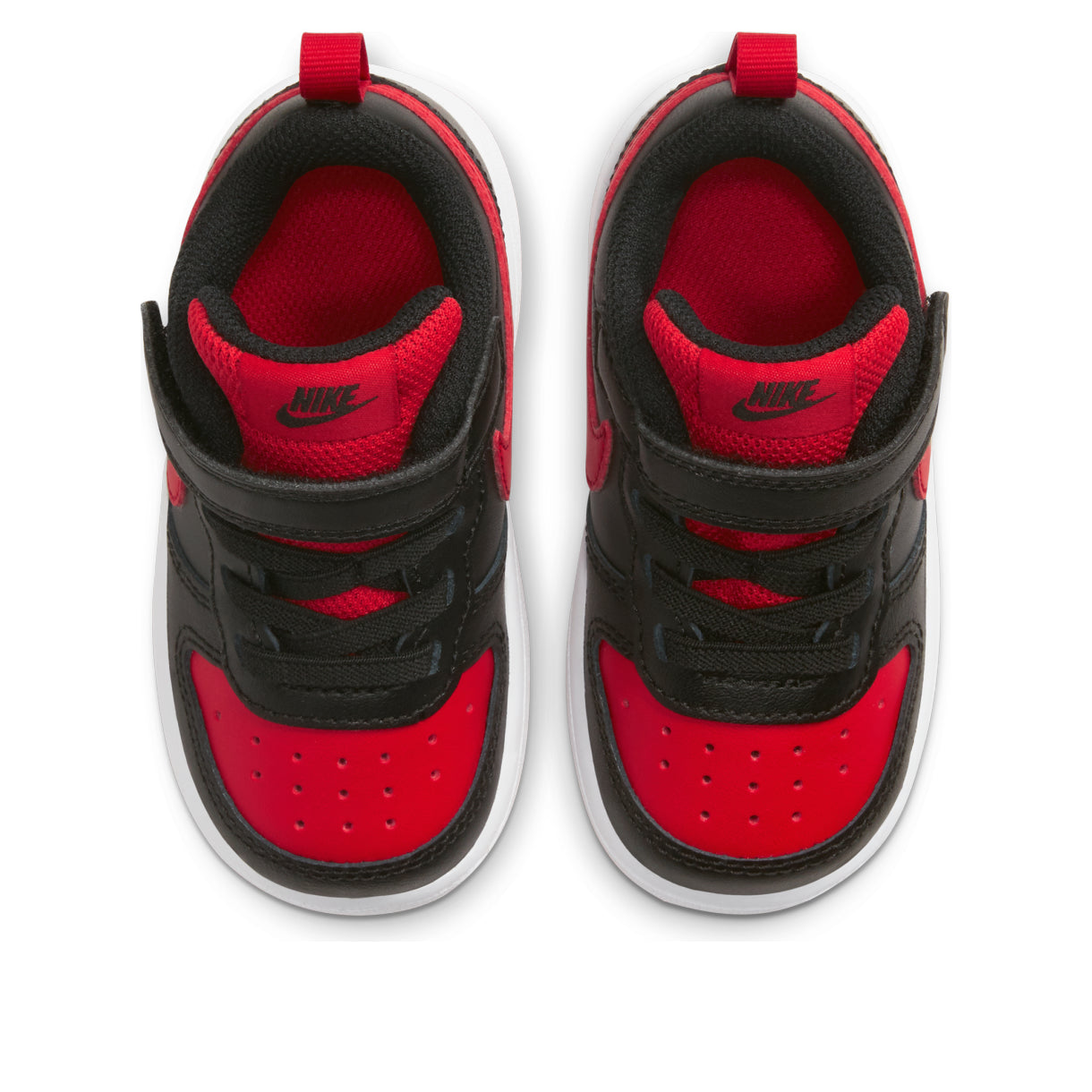 (TD) Nike Court Borough Low 2Velcro 'Bred' BQ5453-007