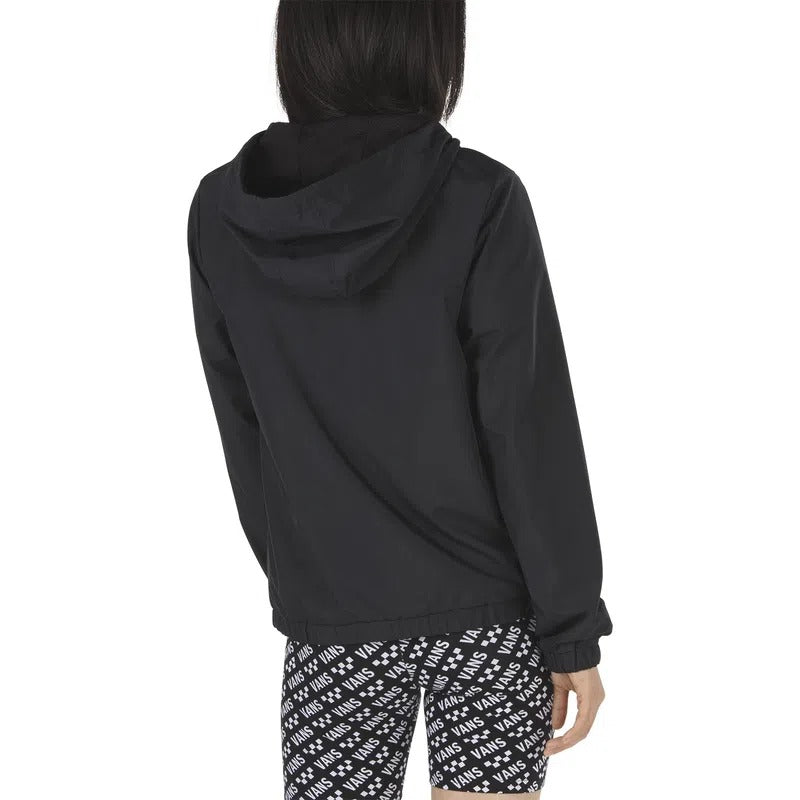 (WMNS) Vans Athleisure Casual Sports Hooded Jacket Black VN0A4CWTBLK