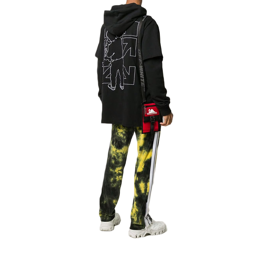 Men's Off-White logo Black OMBB051E20FLE0021001
