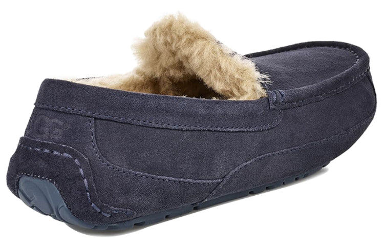 UGG Ascot Slipper Fleece Lined Stay Warm Cozy Athleisure Casual Sports Shoe Blue 1101110-TNVY