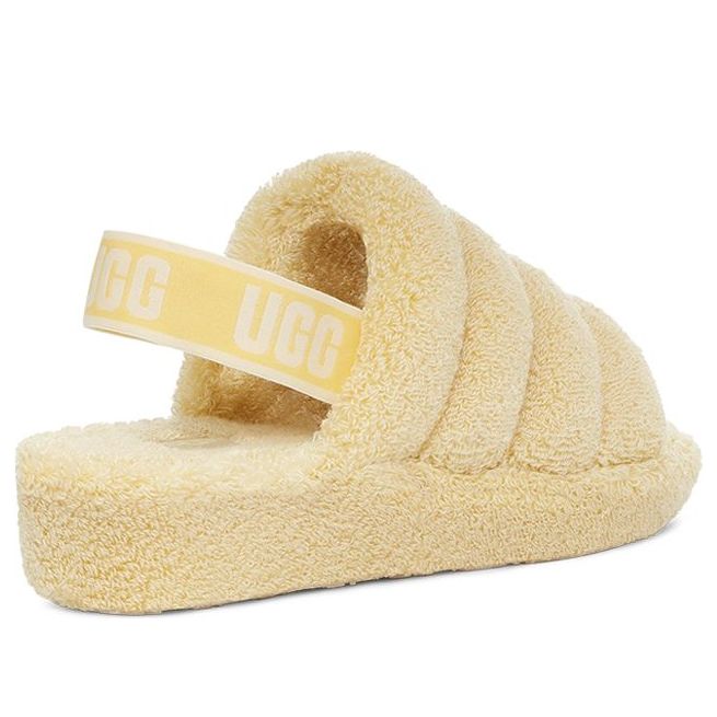 (WMNS) UGG Fluff Yeah Terry 'Yellow' 1127116-BPDD