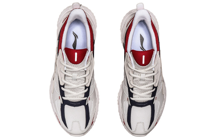 Li-Ning Running 'White Blue Red' ARLQ009-3