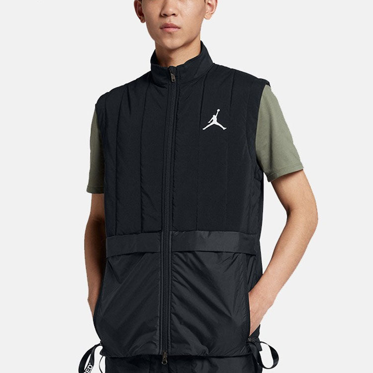 Air Jordan AS 23 ENGINEERED QUILTED VEST Casual Training Black AJ1057-010