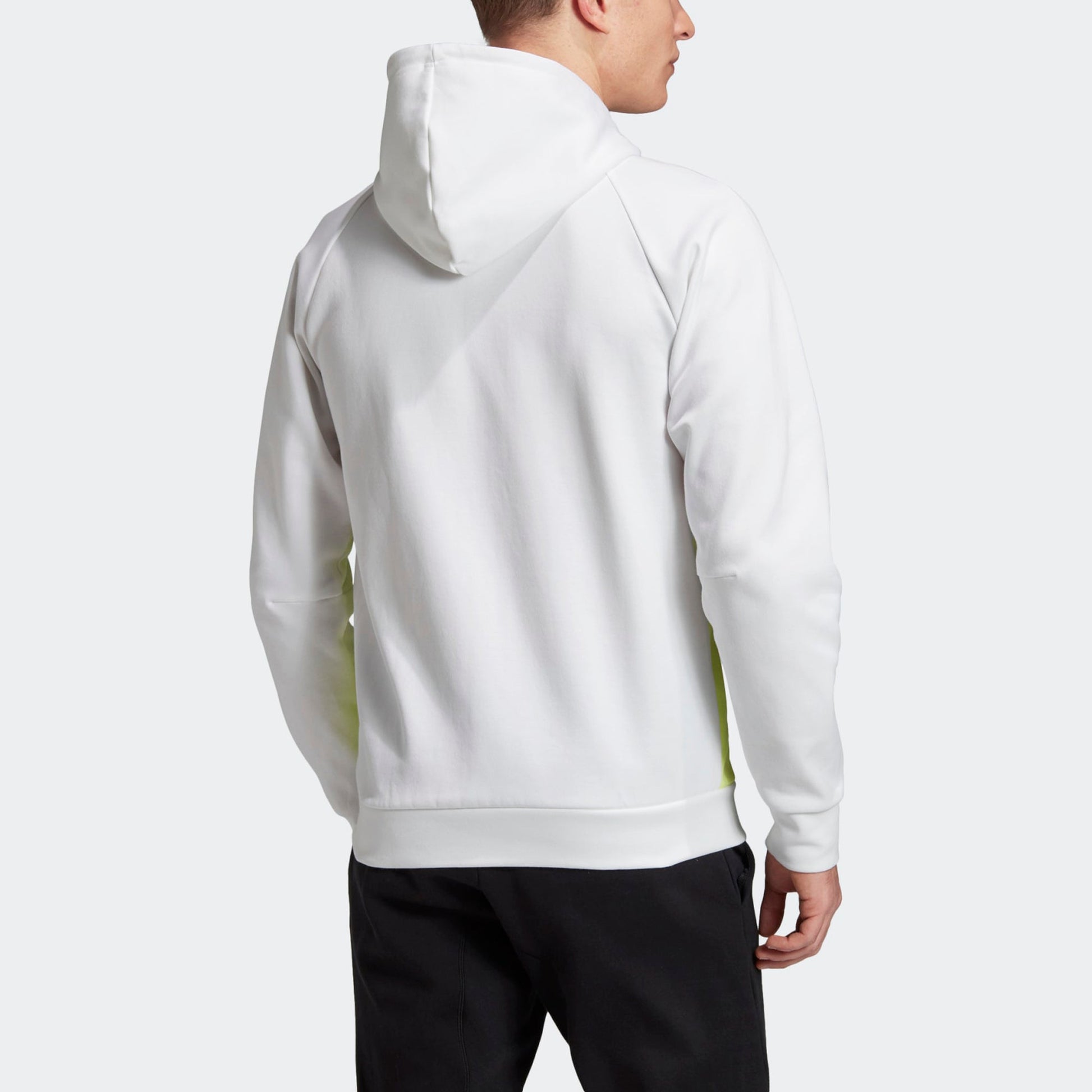 Men's adidas Tokyo Olympics German National Team Sports Hooded Cardigan Jacket White FS0073