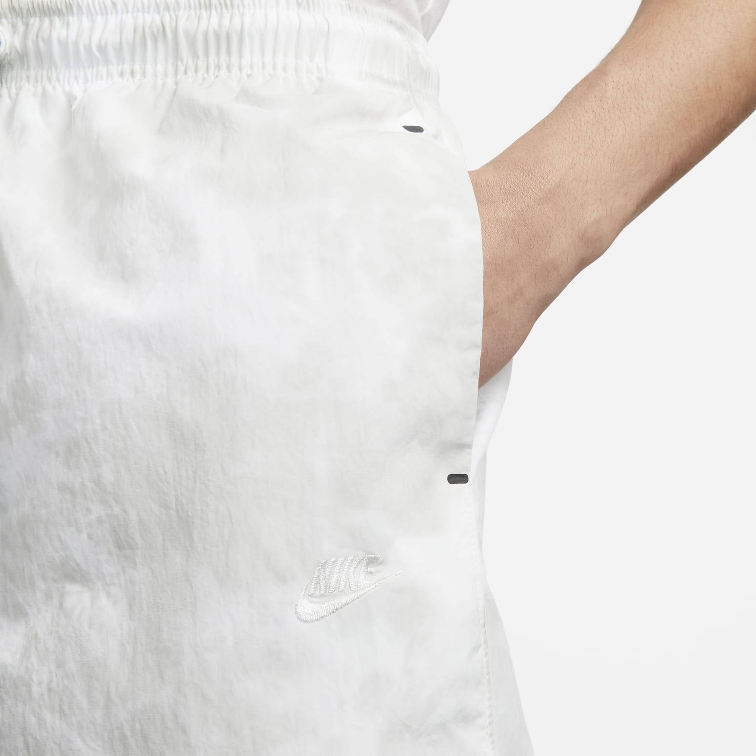 Nike Tech Pack Woven Watercolour Shorts 'White' DX0249-034