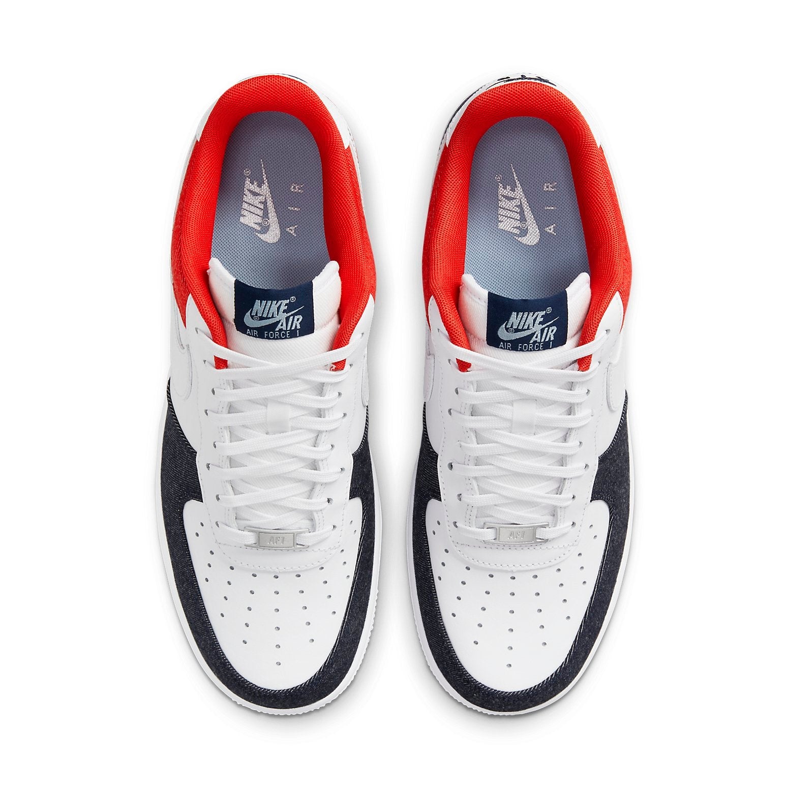 Nike Air Force 1 '07 LX 'White Red Denim' DJ5174-100