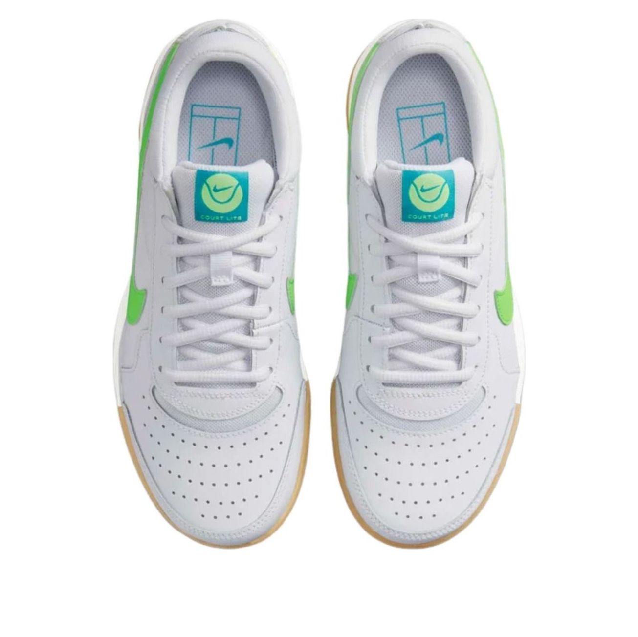 (WMNS) Nike Court Air Zoom Lite 3 'White Teal Nebula' DV3279-103